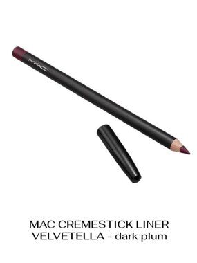 RARE NEW MAC DISCONTINUED CREMESTICK GEL Lip Eye Liner VELVETELLA dark plum 0.25